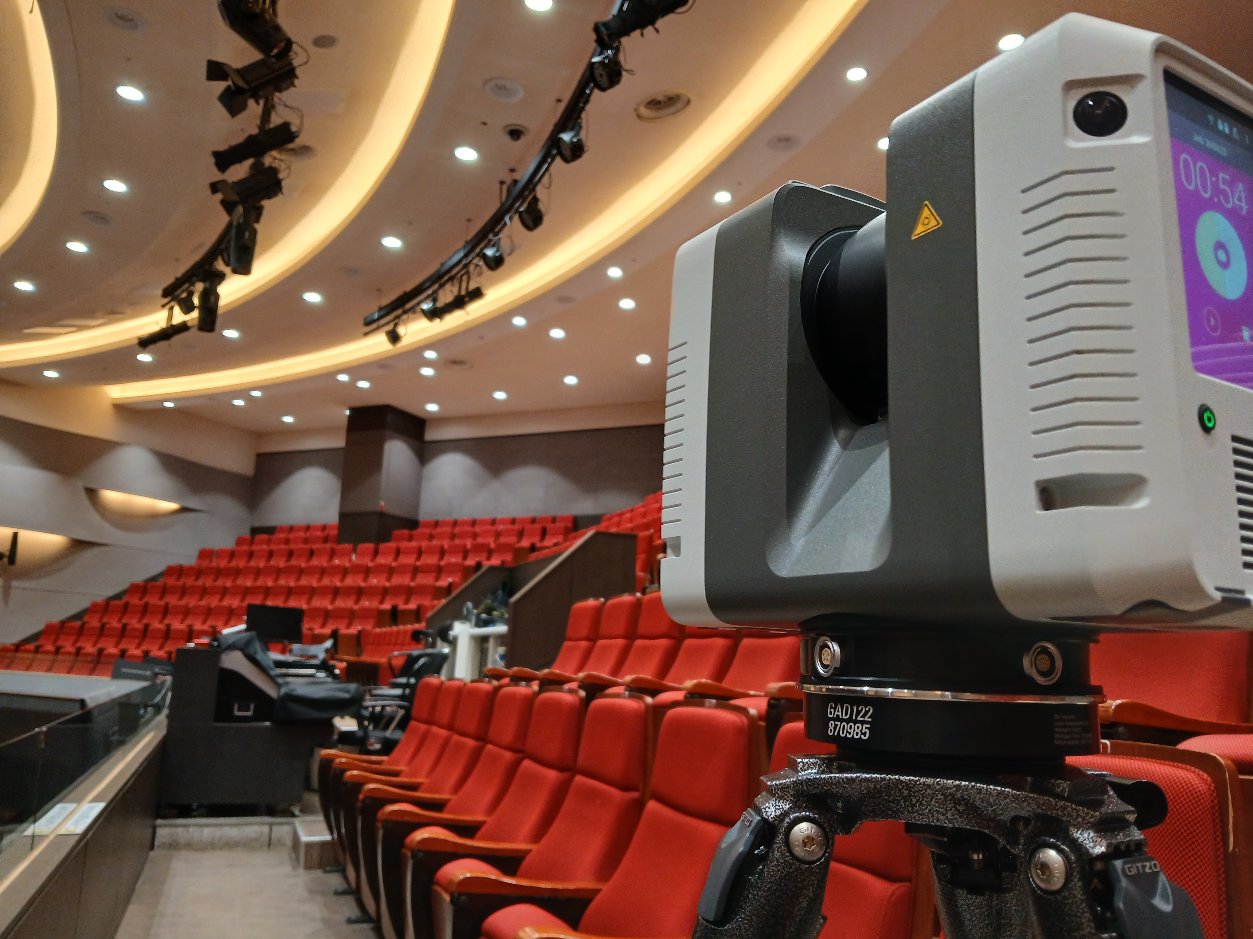 공연장객석3D스캔LeicaRTC360